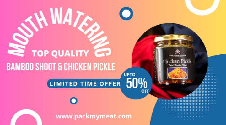 bamboo shoot and chicken pickle