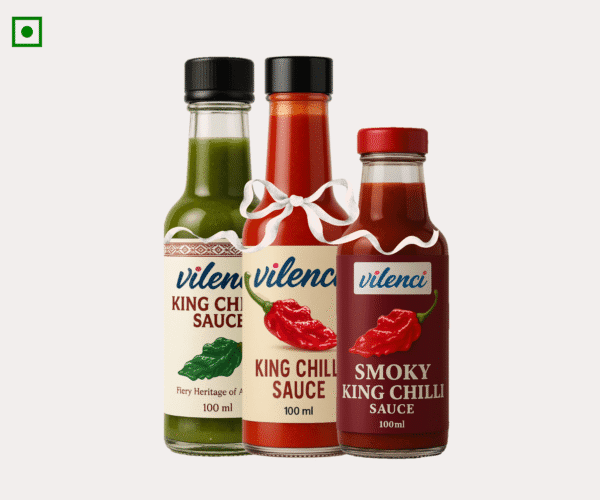 Bundle Pack | Vilenci King Chilli Sauce Trio – A Symphony of Fire, Smoke, and Earth